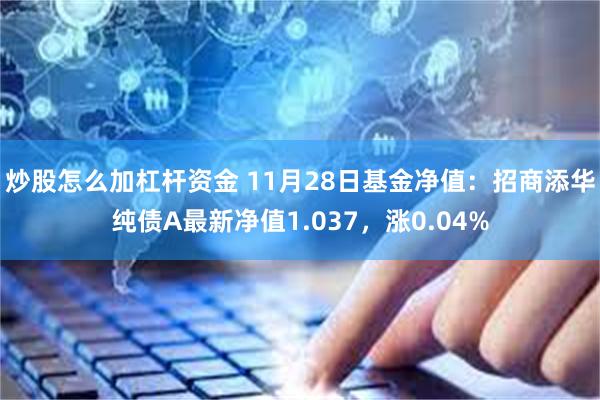 炒股怎么加杠杆资金 11月28日基金净值：招商添华纯债A最新净值1.037，涨0.04%