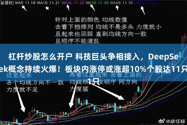 杠杆炒股怎么开户 科技巨头争相接入，DeepSeek概念持续火爆！板块内涨停或涨超10%个股达11只