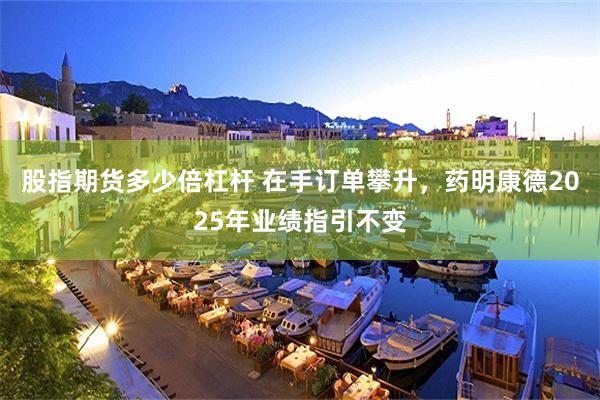 股指期货多少倍杠杆 在手订单攀升,药明康德2025年业绩指引不变